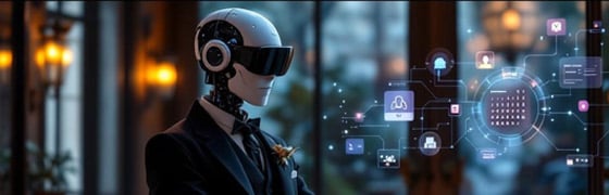 AI butler // DMEXCO with Flux.1